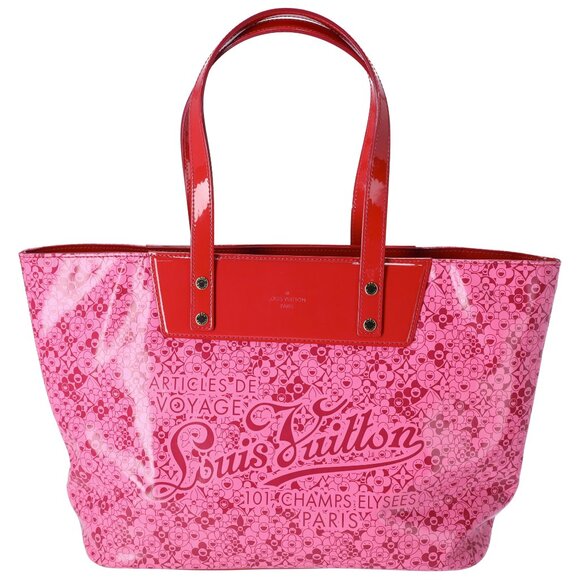 Louis Vuitton Cosmic PM Cosmic Blossom Shoulder Bag M93160 Rose PVC - Picture 1 of 9